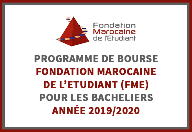 Bourse FME Bacheliers 2019-2020