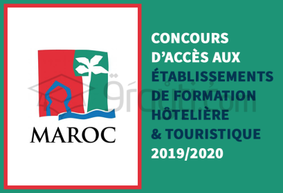 Concours d'accès Établissements Formation Hôtelière Touristique 2019-2020