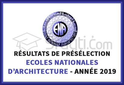 résultats présélection concours commun accès ENA Maroc 2019