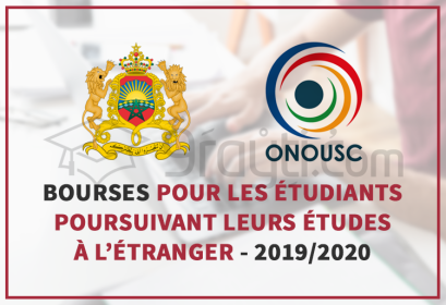 Lancement bourses étudiants poursuivant études l'étranger 2019-2020