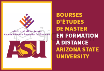 bourses études Master formation à distance Arizona State University Fondation Abdulla Al Ghurair