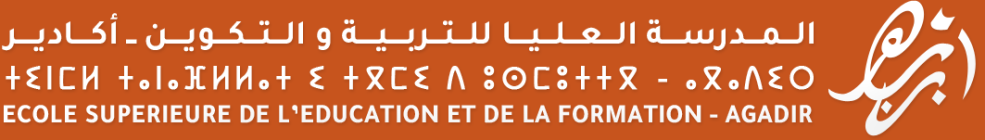 ESEF Agadir - Présentation
