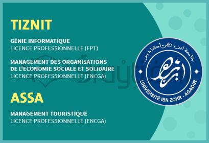 offre formation licences professionnelles Université Ibn Zohr UIZ Tiznit Assa 2019-2020