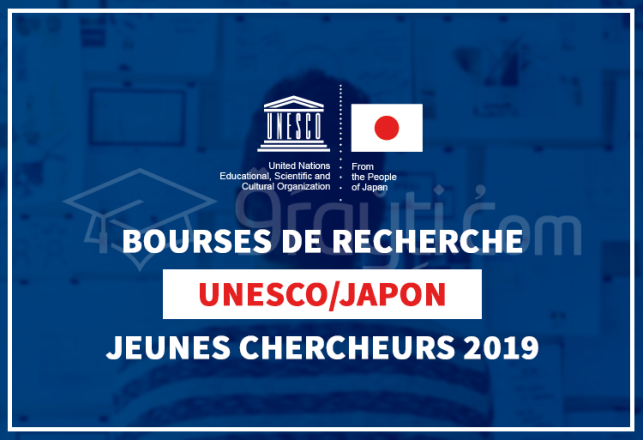 programme bourses UNESCO Japon jeunes chercheurs cycle 2019