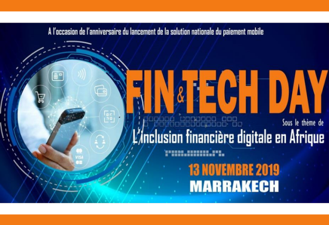 journée nationale finance digitale FIN&TECH DAY 2019 Marrakech