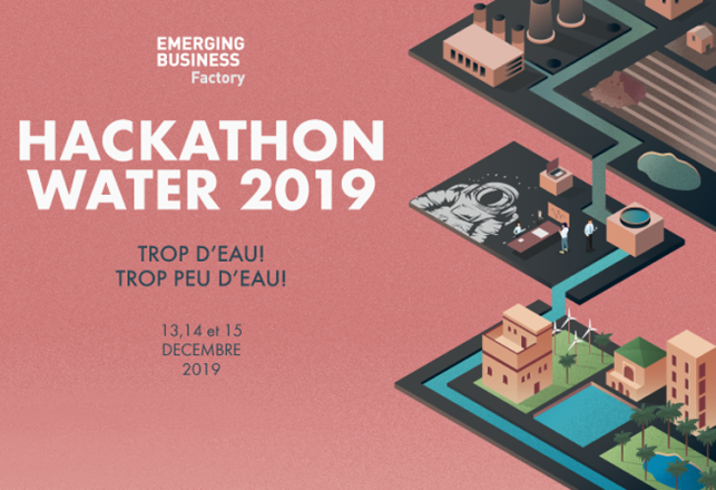 Hackathon Water 2019 trop d'eau trop peu d'eau