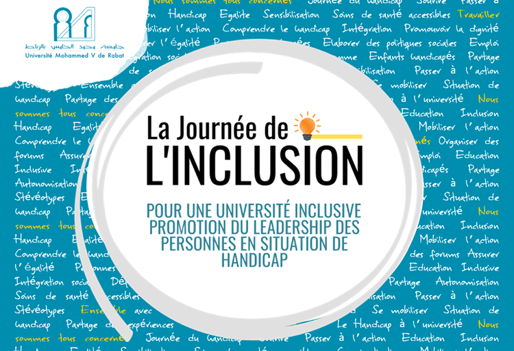 journée inclusion Université Mohammed V Rabat UM5R 07 décembre 2019