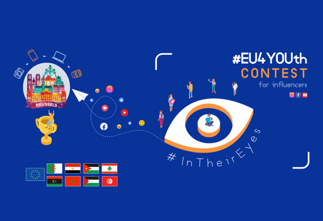 lancement concours regional EU4YOUth InTheirEyes influenceurs