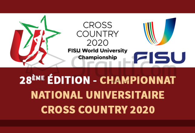 28ème édition Championnat National Universitaire Cross Country 2020
