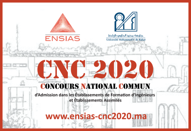 CNC 2020 ouverture inscriptions Concours National Commun