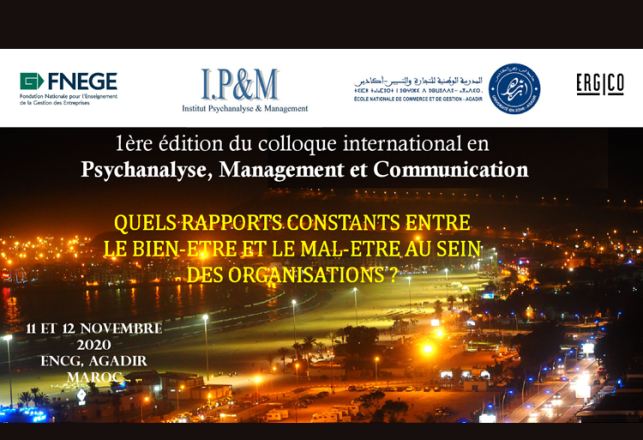 1ere edition colloque international psychanalyse management communication 2020
