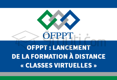 OFPPT lancement formation à distance classes virtuelles