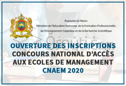 CNAEM 2020 ouverture inscriptions Concours National d’Accès aux Ecoles de Management