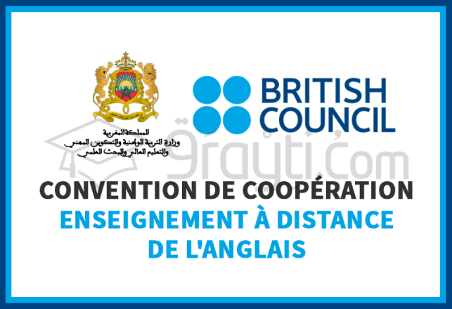 convention coopération enseignement à distance anglais