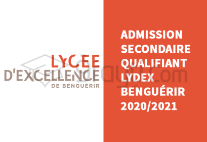 admission cycle secondaire qualifiant Lycée Excellence Benguérir Lydex 2020-2021