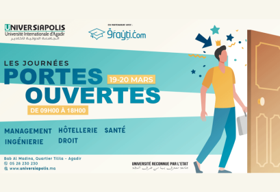 journées portes ouvertes Université Internationale Agadir partenariat 9rayti