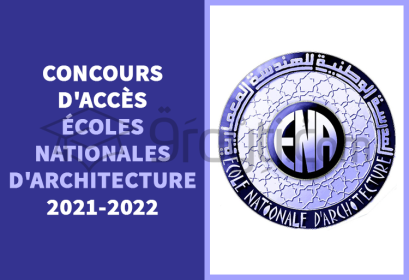 concours accès Écoles Nationales Architecture ENA 2021-2022