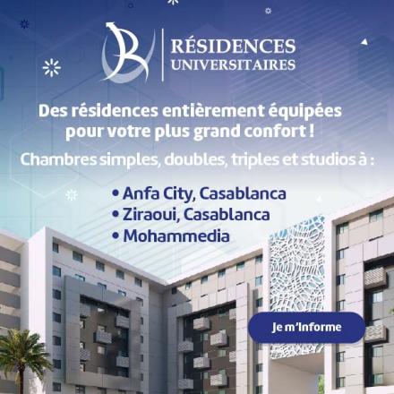 Résidences Universitaires UM6SS Casablanca Mohammedia