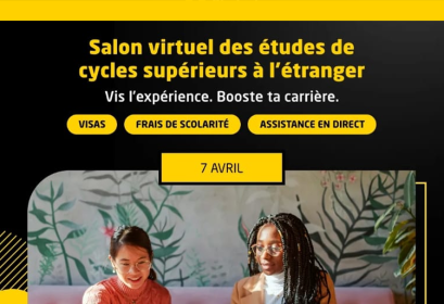 The Student World salon virtuel études cycles supérieurs étranger Jeudi 07 avril 2022