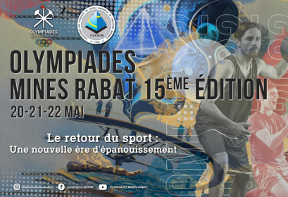 15 édition Olympiades Mines Rabat du 20 au 22 mai 2022