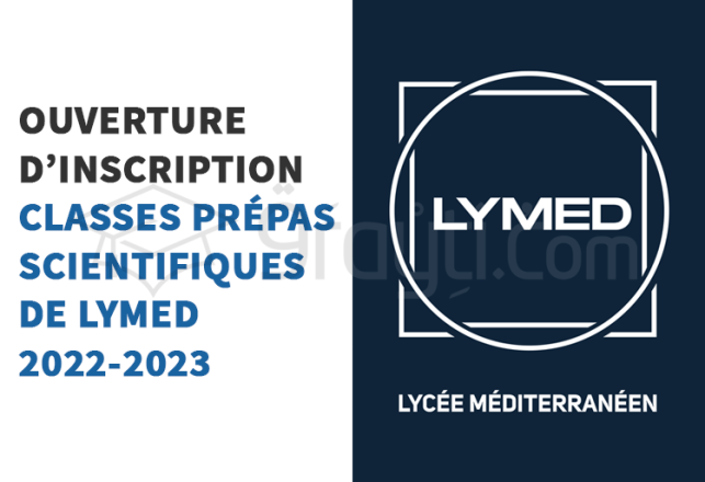 ouverture inscription CPGE LYMED 2022-2023