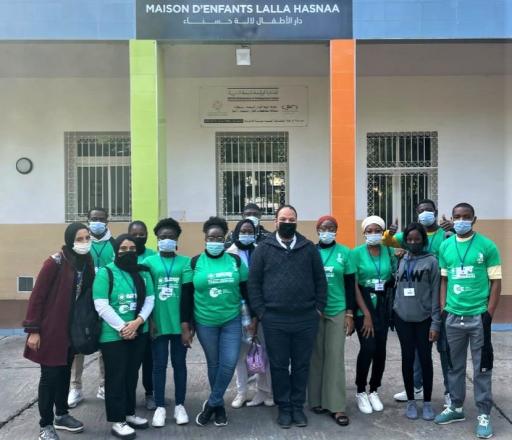 visite maison enfants Lalla Hasnaa