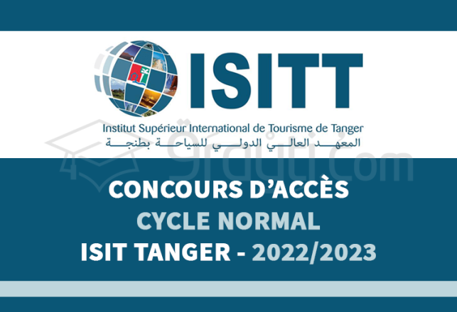 concours accès cycle normal ISIT Tanger 2022-2023