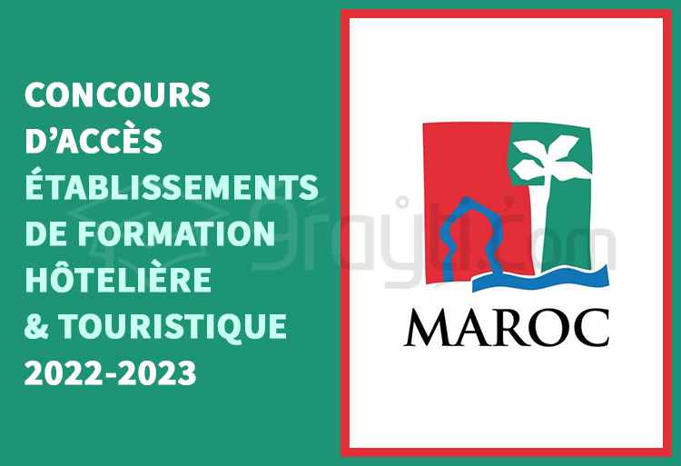 concours accès établissements formation hôtelière touristique 2022-2023
