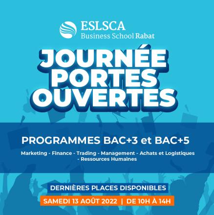 Journée Portes Ouvertes : Samedi 13 août 2022