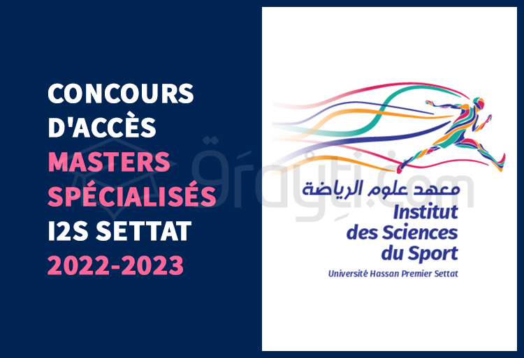 concours accès Masters Spécialisés I2S Settat 2022-2023