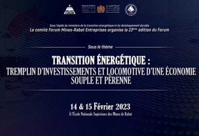 23e édition Forum Mines-Rabat Entreprises 14 et 15 février 2023
