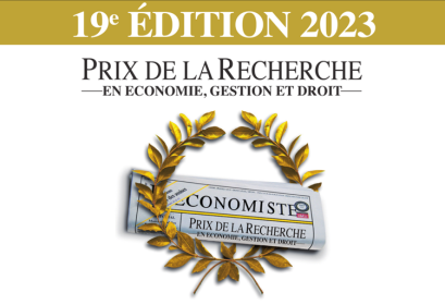 19e édition prix Economiste recherche économie gestion droit