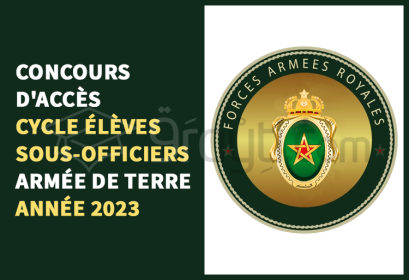 concours cycle Élèves Sous-Officiers Armée Terre FAR 2023