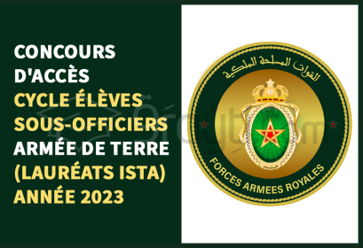 concours cycle Élèves Sous-Officiers Armée Terre lauréats ISTA 2023
