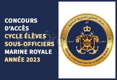 concours cycle Élèves Sous-Officiers Marine Royale 2023