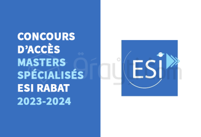 concours Masters Spécialisés ESI Rabat 2023-2024