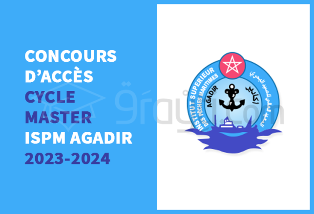 concours Master ISPM Agadir 2023-2024