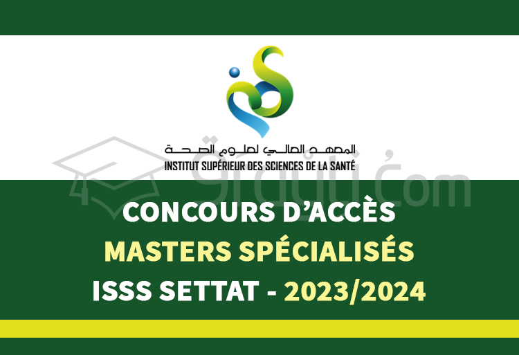 concours Masters Spécialisés ISSS Settat 2023-2024