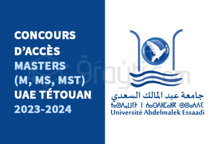 concours Masters établissements UAE Tétouan 2023-2024