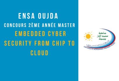 ENSA Oujda concours 2ème année Master ECC2C 2023