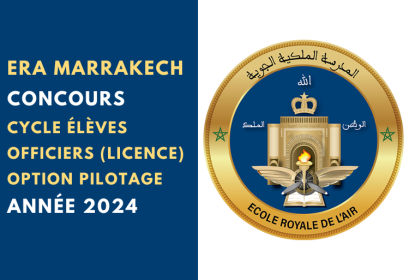 Concours ERA licence pilotage 2024