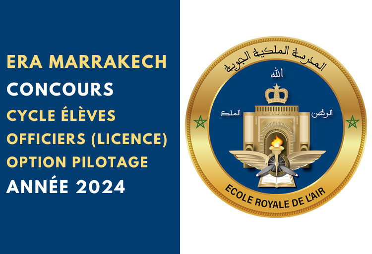 Concours ERA licence pilotage 2024