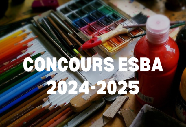 Concours ESBA 2024