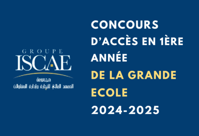 Concours 1ère année Grande Ecole ISCAE 2024-2025