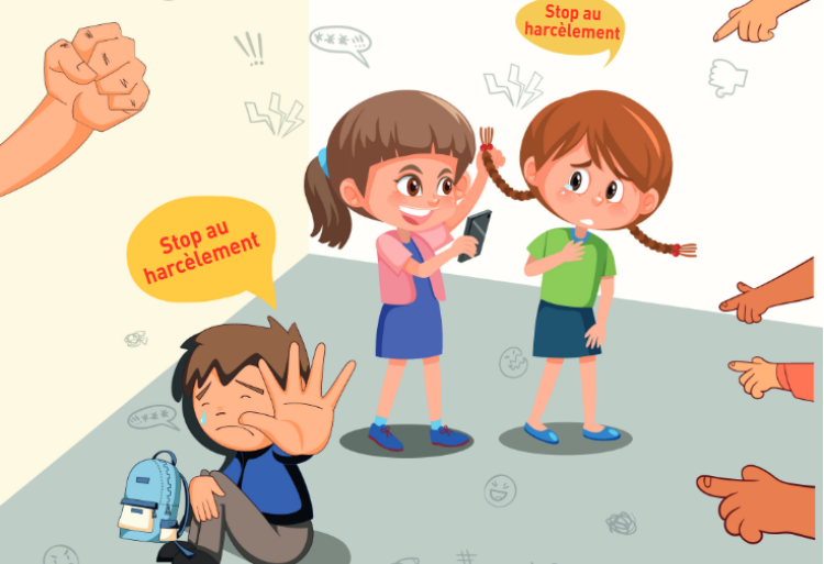Concours illustration BD harcèlement milieu scolaire