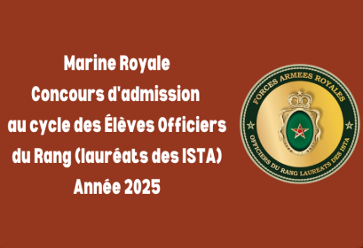 Marine Royale Concours Elèves Officiers du Rang lauréats ISTA 2025