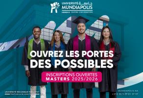 Inscriptions ouvertes Masters Université Mundiapolis 2025-2026