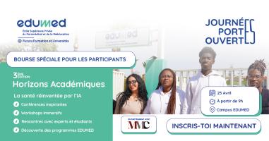 EDUMED Rabat JPO samedi 25 avril