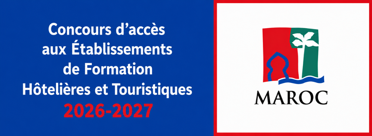 Concours d’accès aux établissements de formation hôtelière et touristique 2026-2027